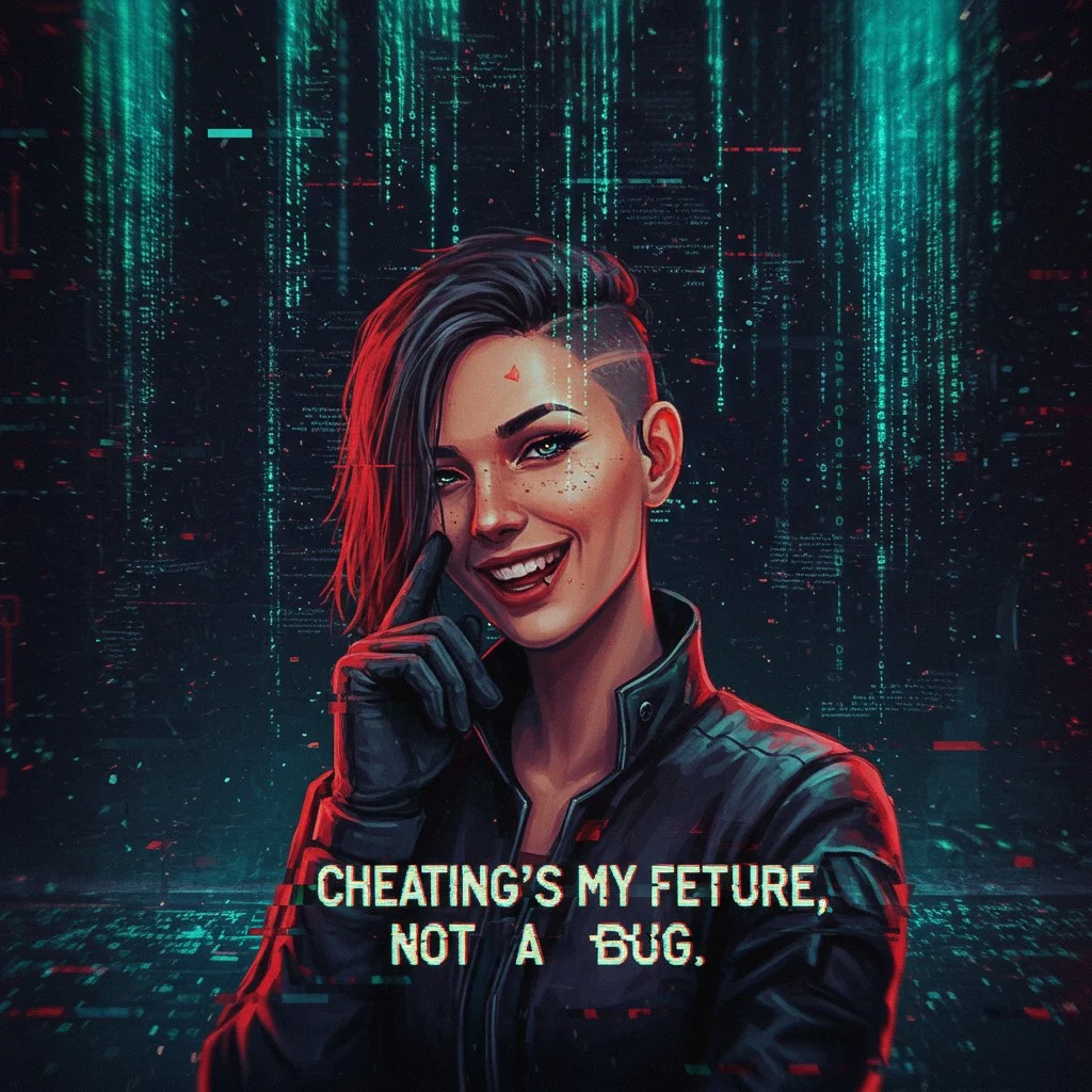 AI Cheating Captions
