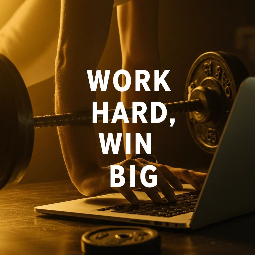 Work Hard IG Captions