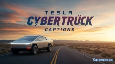 Tesla Cybertruck Captions