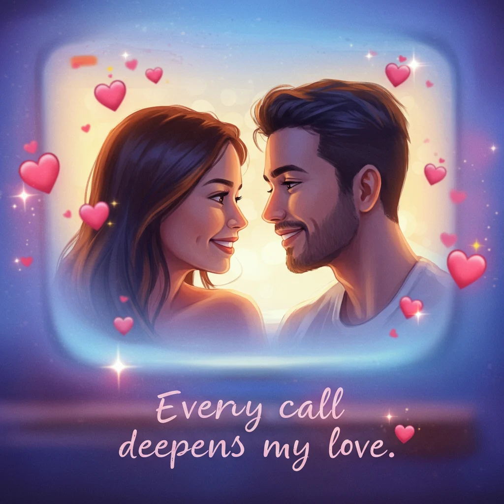 Video Call Captions for Love