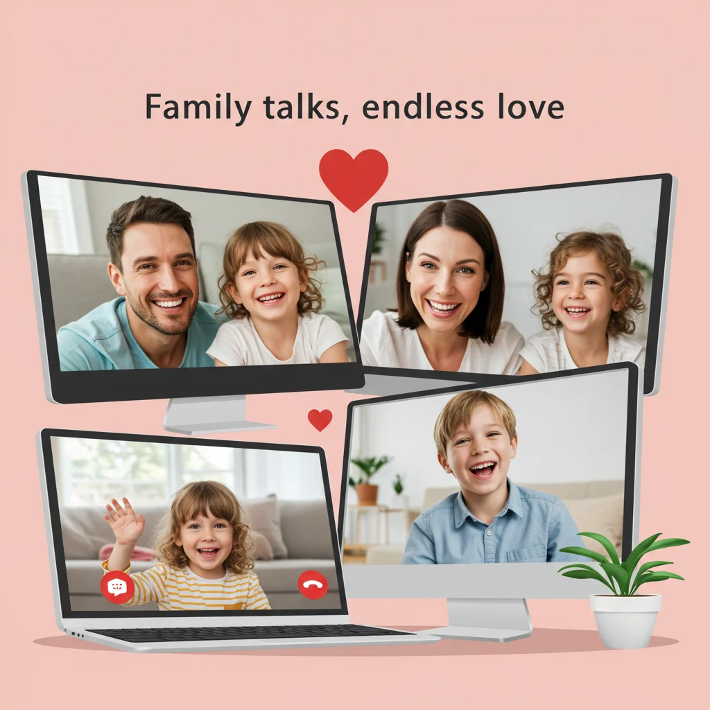Video Call Captions with Family