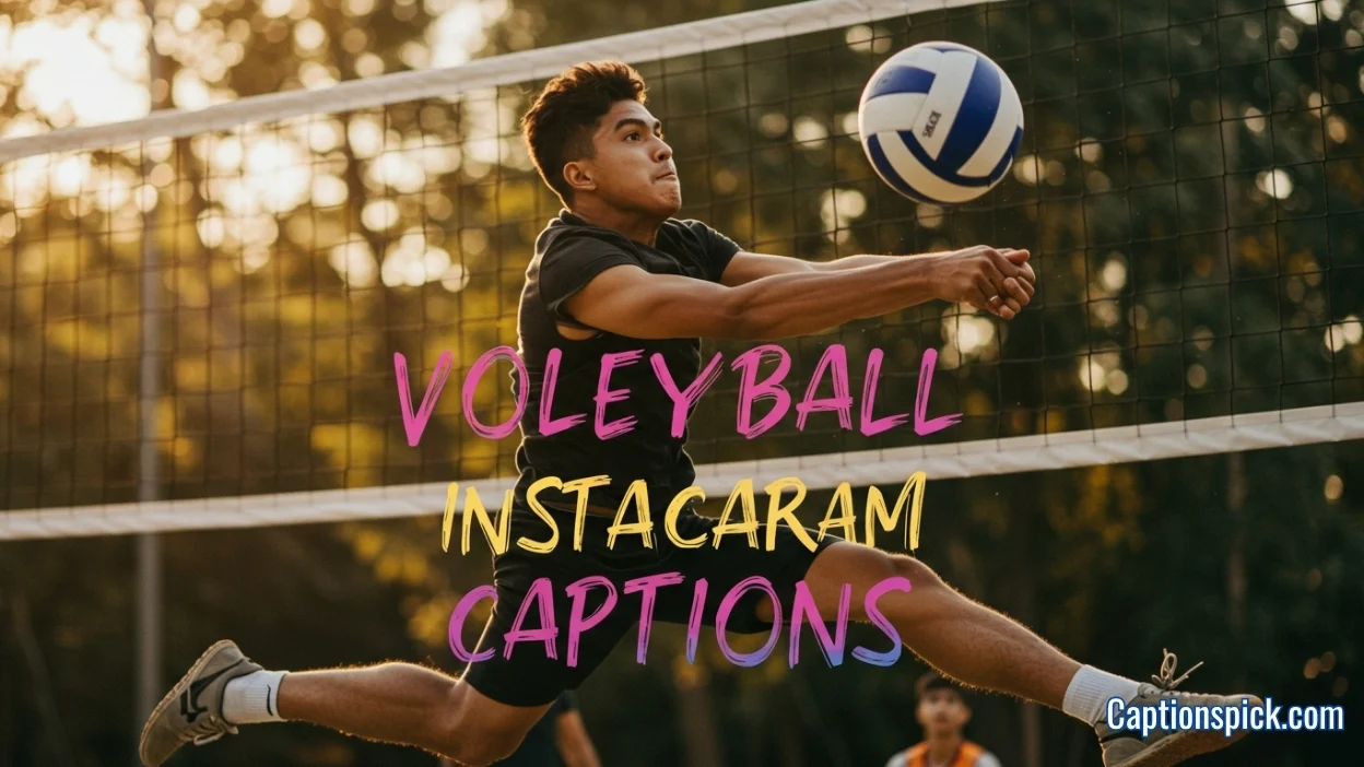 Volleyball Instagram Captions