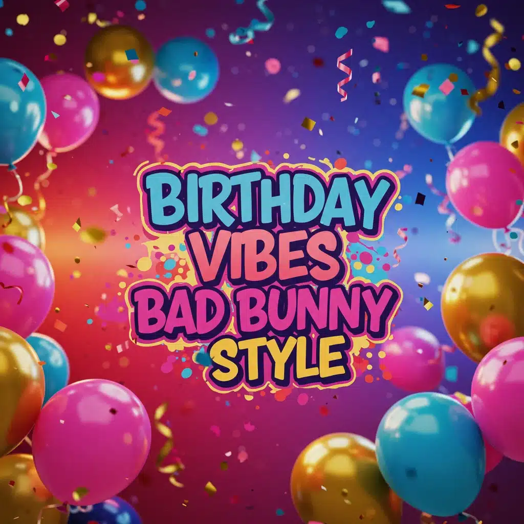 Bad Bunny Captions for Birthday