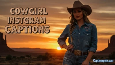 Cowgirl Instagram Captions