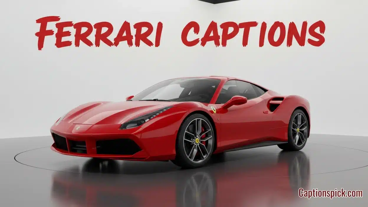 Ferrari Captions for Instagram