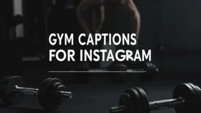 Gym Captions for Instagram