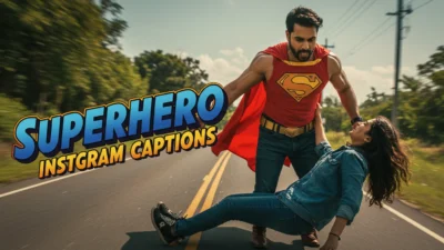 Superhero Instagram Captions
