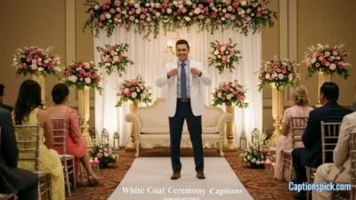 White Coat Ceremony Captions