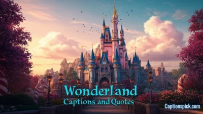 Wonderland Captions and Quotes