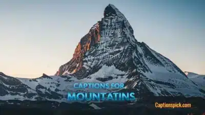 Captions for Mountains