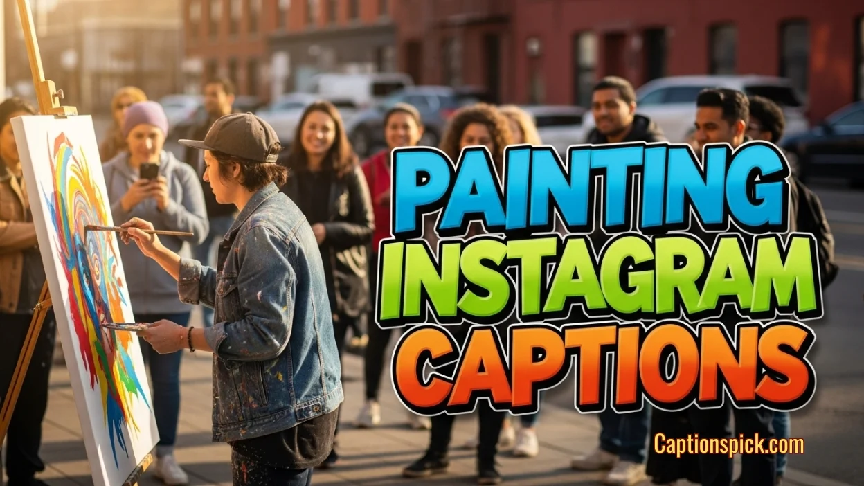 Painting Instagram Captions