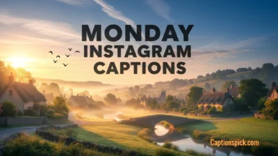 Monday Instagram Captions